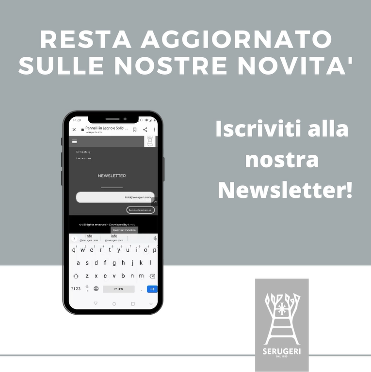 foto di un telefono che parla dell'iscrizione alla newsletter