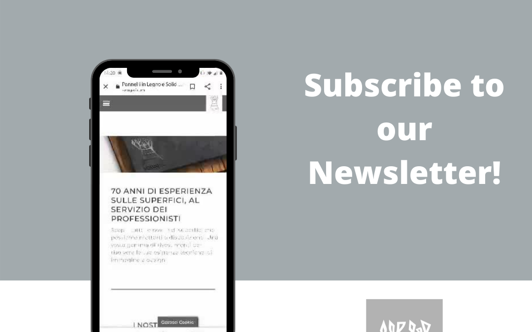 Subscribe to our newsletter!